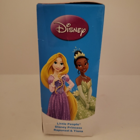 New 2013 Fisher Price Little People Disney princess Rapunzel & Tiana - Picture 3 of 3